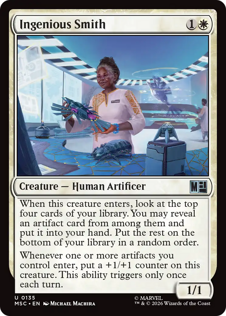 Ingenious Smith (Surge Foil) [Marvel Super Heroes Commander] | Black Swamp Games