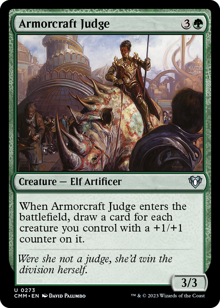 Armorcraft Judge [Commander Masters] | Black Swamp Games