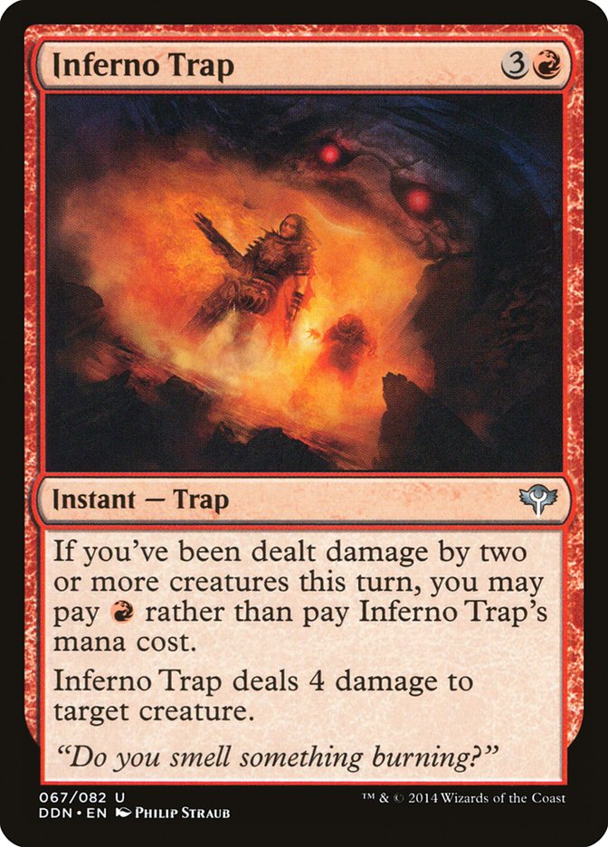 Inferno Trap [Duel Decks: Speed vs. Cunning] | Black Swamp Games