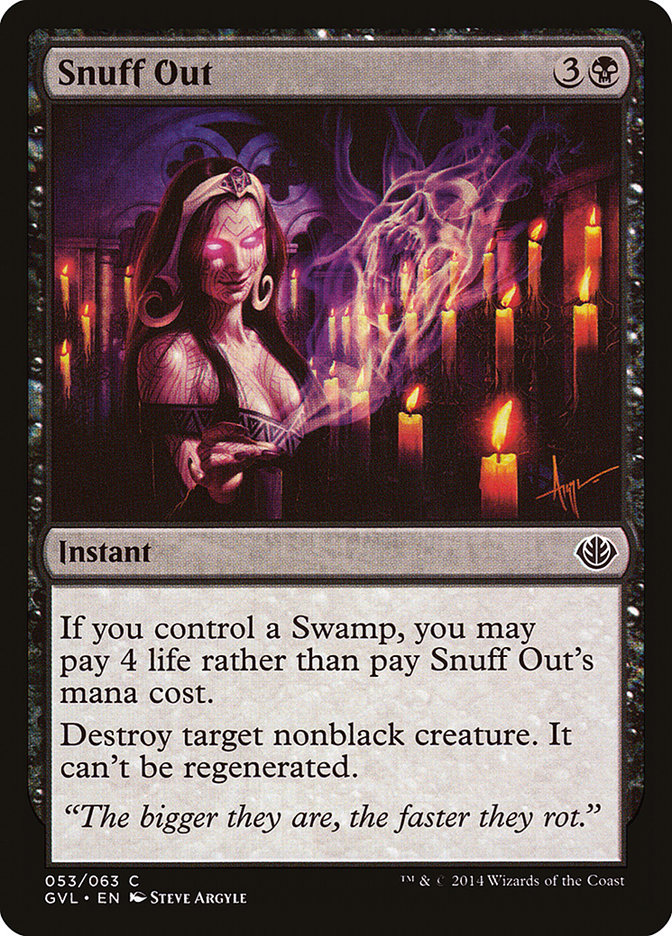 Snuff Out (Garruk vs. Liliana) [Duel Decks Anthology] | Black Swamp Games