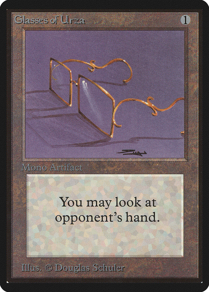 Glasses of Urza [Beta Edition] | Black Swamp Games