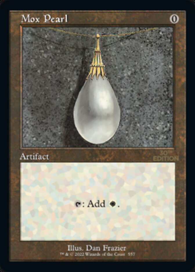 Mox Pearl (Retro) [30th Anniversary Edition] | Black Swamp Games