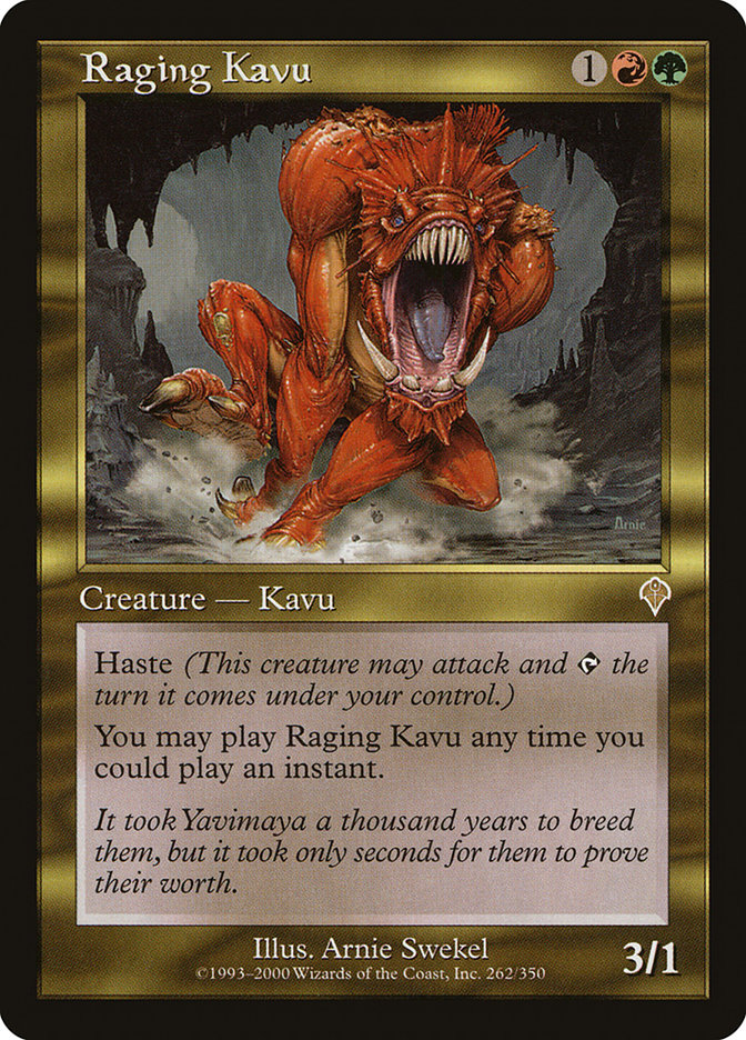Raging Kavu [Invasion] | Black Swamp Games