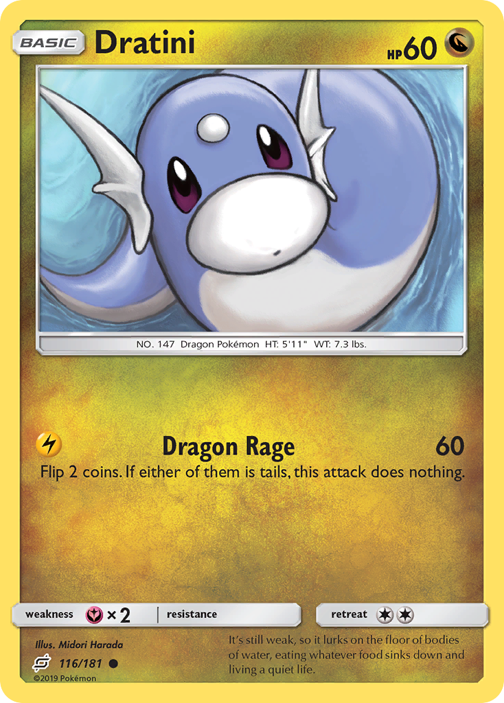 Dratini (116/181) [Sun & Moon: Team Up] | Black Swamp Games