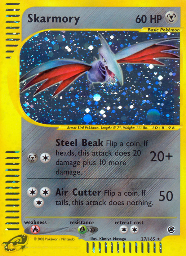 Skarmory (27/165) [Expedition: Base Set] | Black Swamp Games