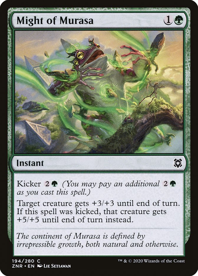 Might of Murasa [Zendikar Rising] | Black Swamp Games