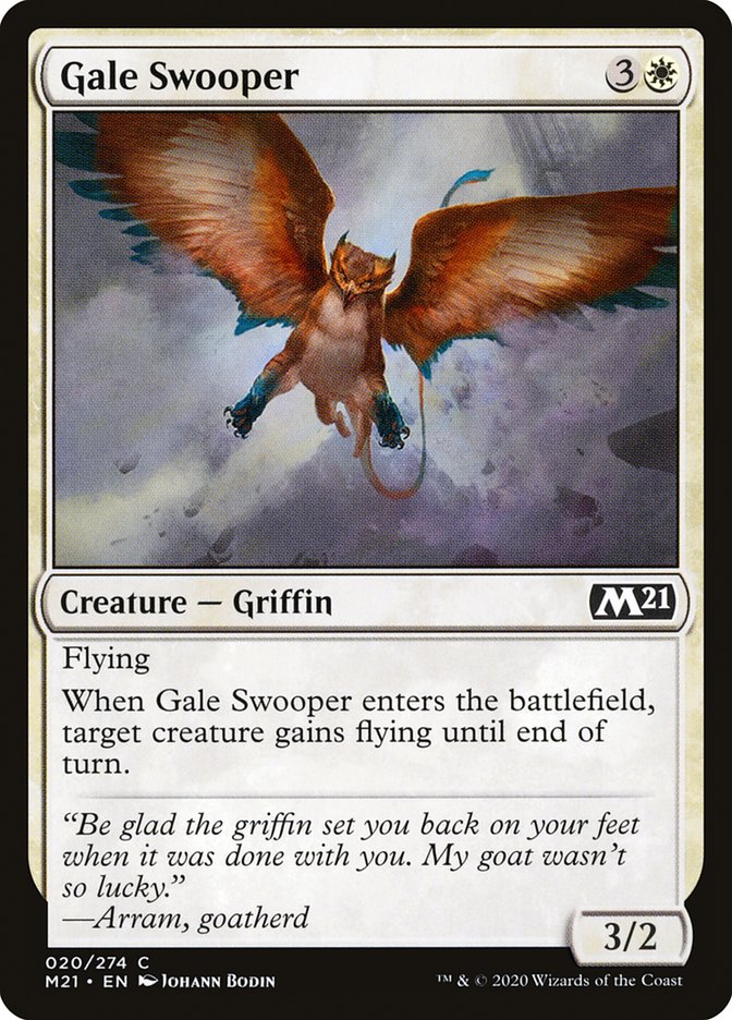 Gale Swooper [Core Set 2021] | Black Swamp Games