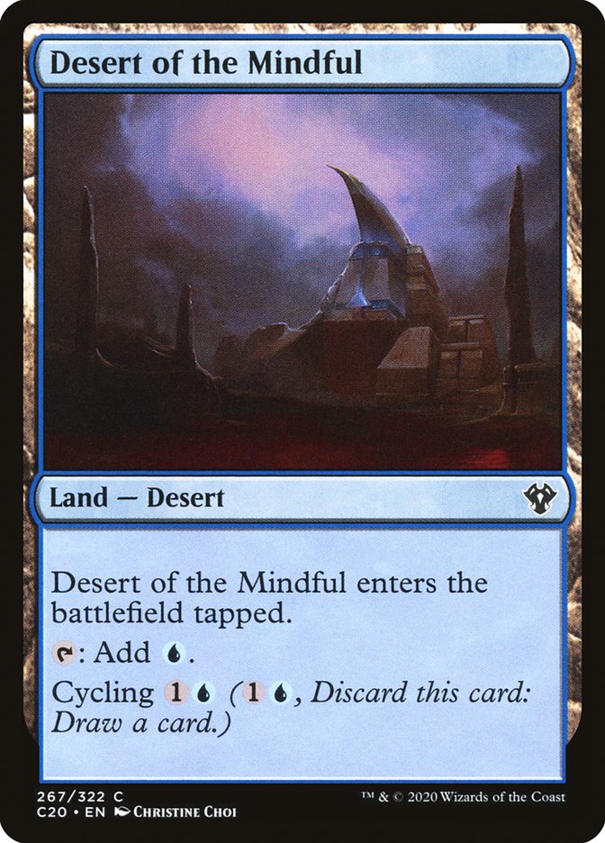 Desert of the Mindful [Commander 2020] | Black Swamp Games
