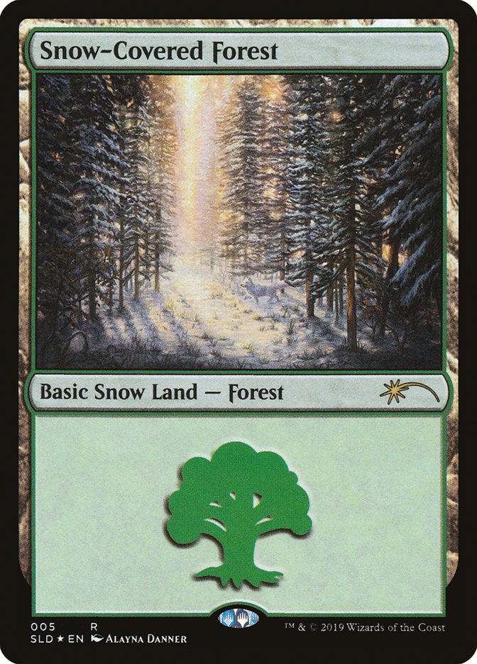Snow-Covered Forest (005) [Secret Lair Drop Series] | Black Swamp Games