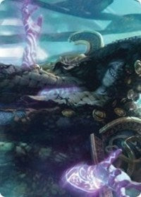 Valki, God of Lies Art Card [Kaldheim Art Series] | Black Swamp Games