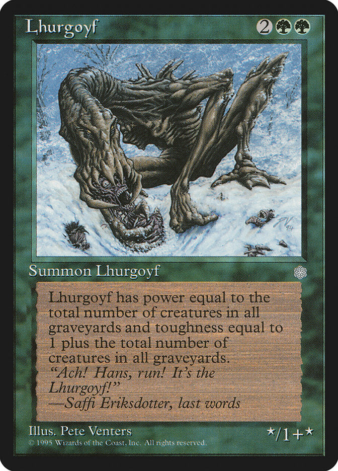 Lhurgoyf [Ice Age] | Black Swamp Games
