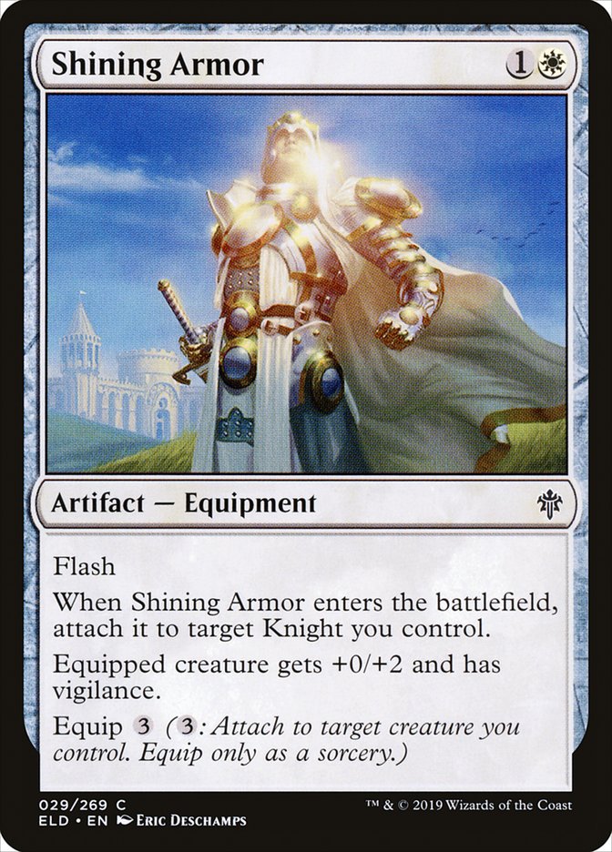 Shining Armor [Throne of Eldraine] | Black Swamp Games