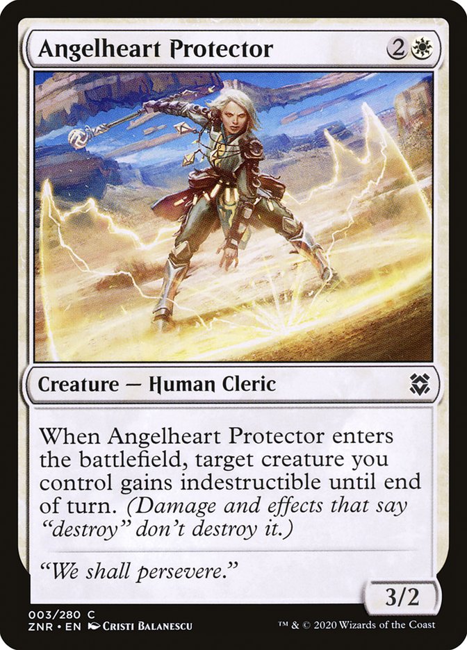 Angelheart Protector [Zendikar Rising] | Black Swamp Games