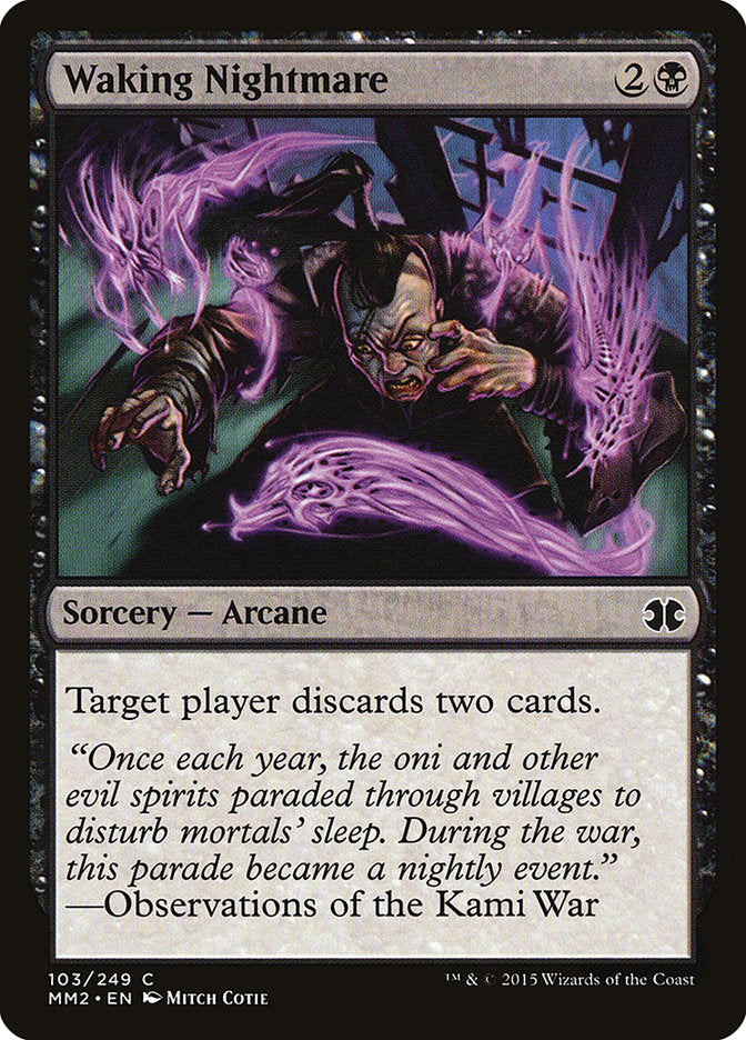 Waking Nightmare [Modern Masters 2015] | Black Swamp Games