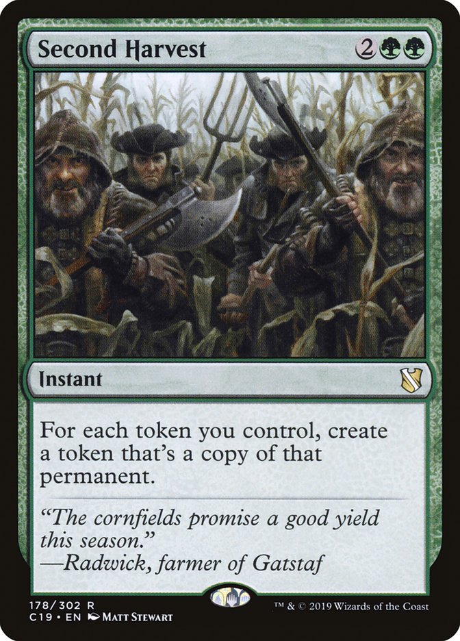 Second Harvest [Commander 2019] | Black Swamp Games