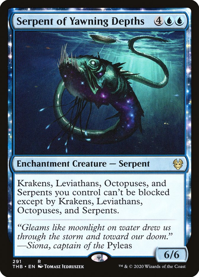 Serpent of Yawning Depths [Theros Beyond Death] | Black Swamp Games