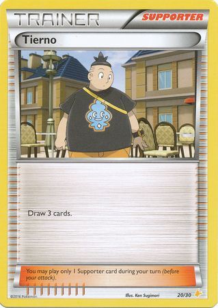 Tierno (20/30) [XY: Trainer Kit 3 - Pikachu Libre] | Black Swamp Games