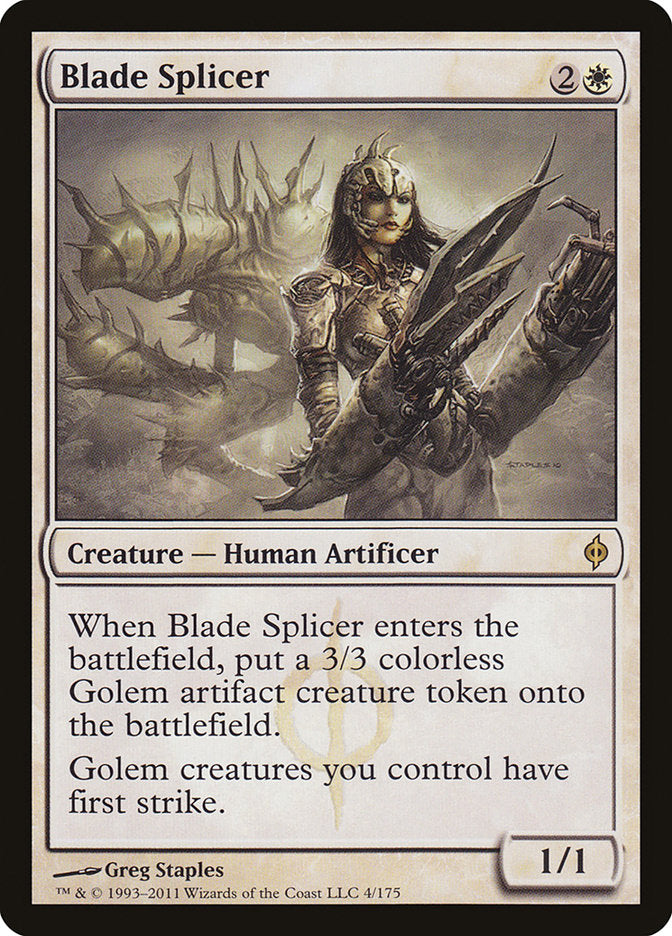 Blade Splicer [New Phyrexia] | Black Swamp Games