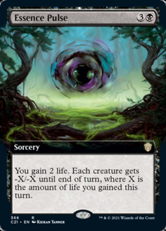Essence Pulse (Extended Art) [Commander 2021] | Black Swamp Games