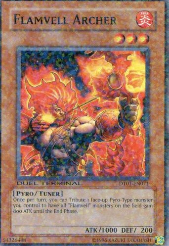 Flamvell Archer [DT01-EN071] Common | Black Swamp Games