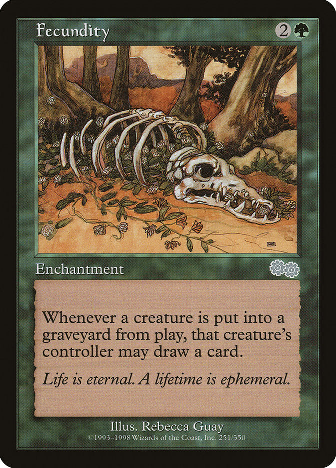 Fecundity [Urza's Saga] | Black Swamp Games
