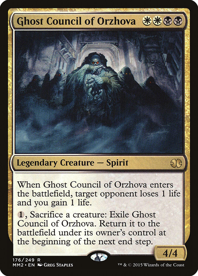 Ghost Council of Orzhova [Modern Masters 2015] | Black Swamp Games