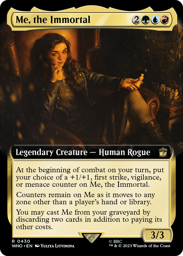 Me, the Immortal (Extended Art) [Doctor Who] | Black Swamp Games