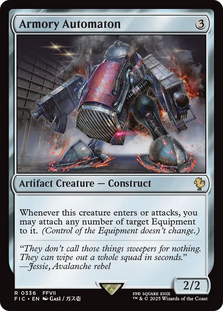 Armory Automaton [FINAL FANTASY Commander] | Black Swamp Games