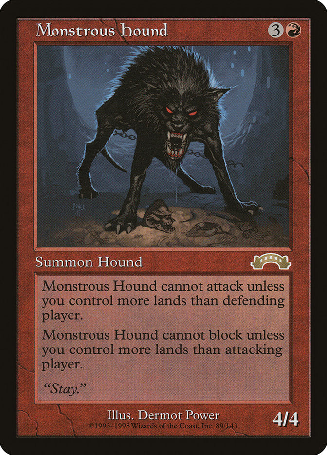 Monstrous Hound [Exodus] | Black Swamp Games