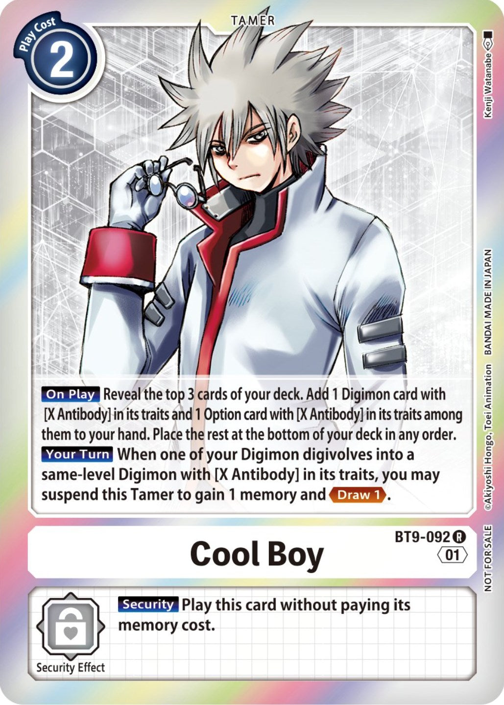 Cool Boy [BT9-092] (Event Pack 4) [X Record Promos] | Black Swamp Games