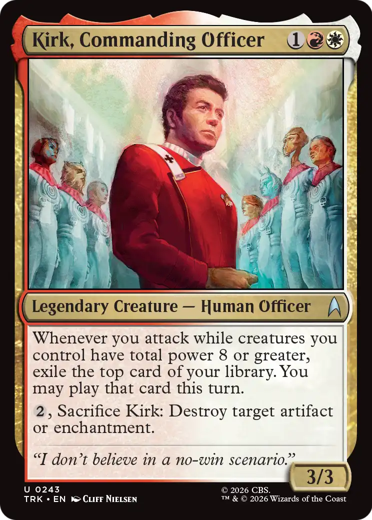 Kirk, Commanding Officer [Star Trek] | Black Swamp Games