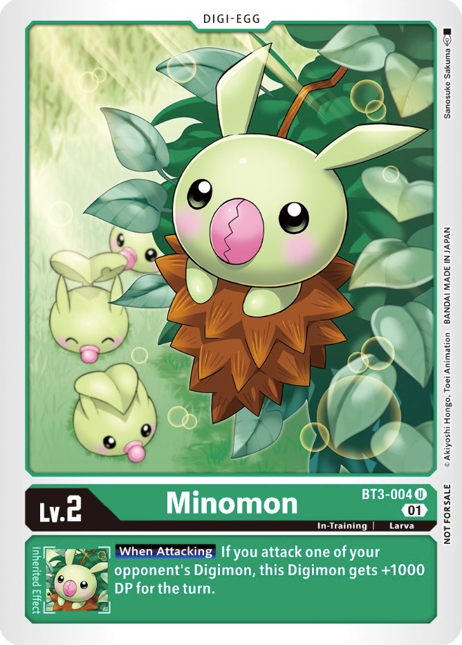 Minomon [BT3-004] (Winner Pack X Record) [Release Special Booster Promos] | Black Swamp Games