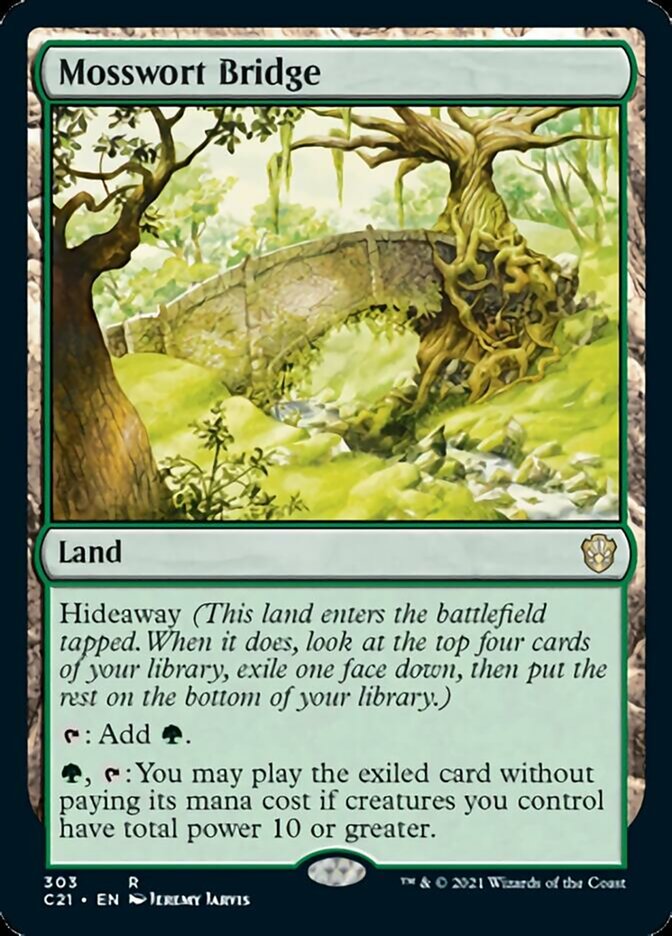 Mosswort Bridge [Commander 2021] | Black Swamp Games