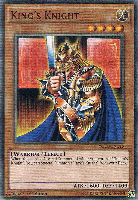 King's Knight [YGLD-ENC15] Common | Black Swamp Games