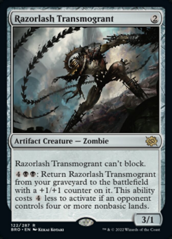 Razorlash Transmogrant [The Brothers' War] | Black Swamp Games