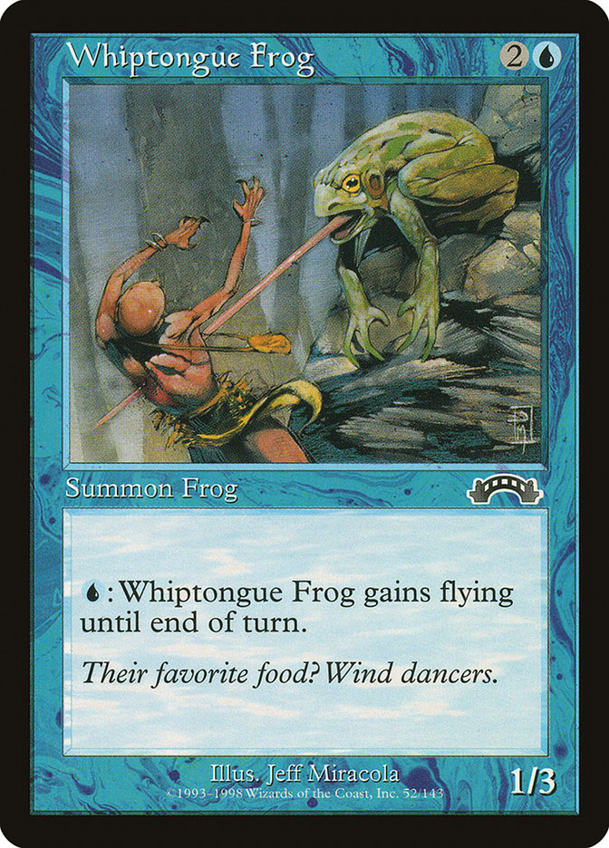 Whiptongue Frog [Exodus] | Black Swamp Games