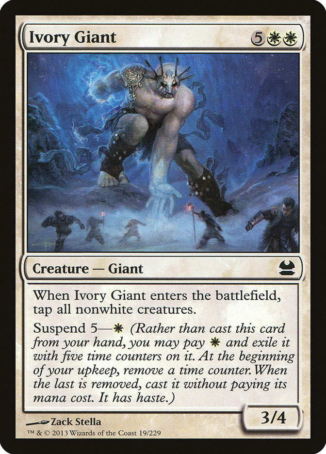 Ivory Giant [Modern Masters] | Black Swamp Games