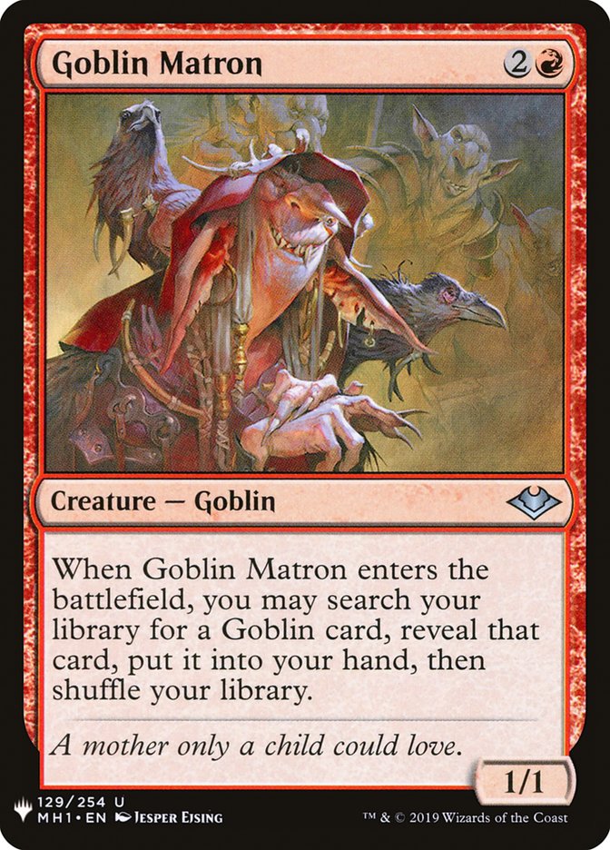Goblin Matron [Mystery Booster] | Black Swamp Games