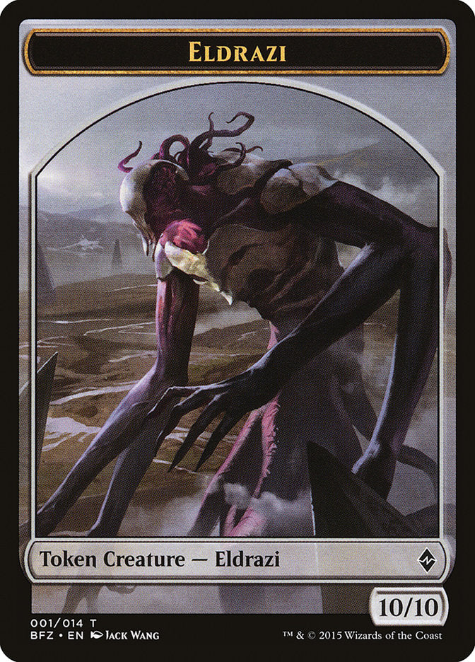 Eldrazi Token [Battle for Zendikar Tokens] | Black Swamp Games