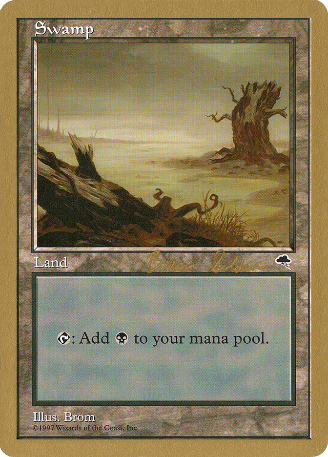 Swamp (bs340) (Brian Selden) [World Championship Decks 1998] | Black Swamp Games