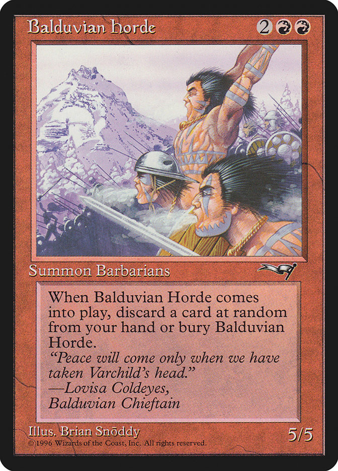 Balduvian Horde [Alliances] | Black Swamp Games