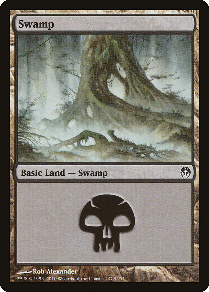 Swamp (32) [Duel Decks: Phyrexia vs. the Coalition] | Black Swamp Games