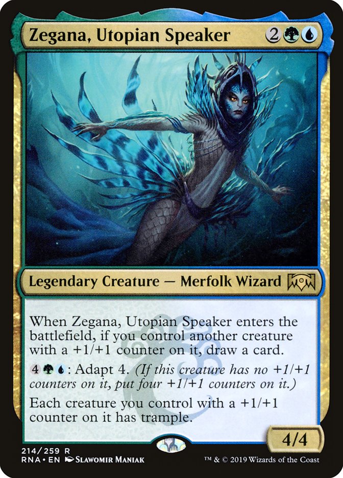 Zegana, Utopian Speaker [Ravnica Allegiance] | Black Swamp Games