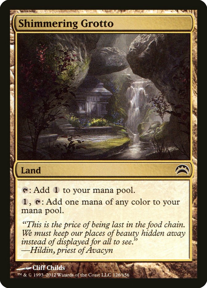 Shimmering Grotto [Planechase 2012] | Black Swamp Games