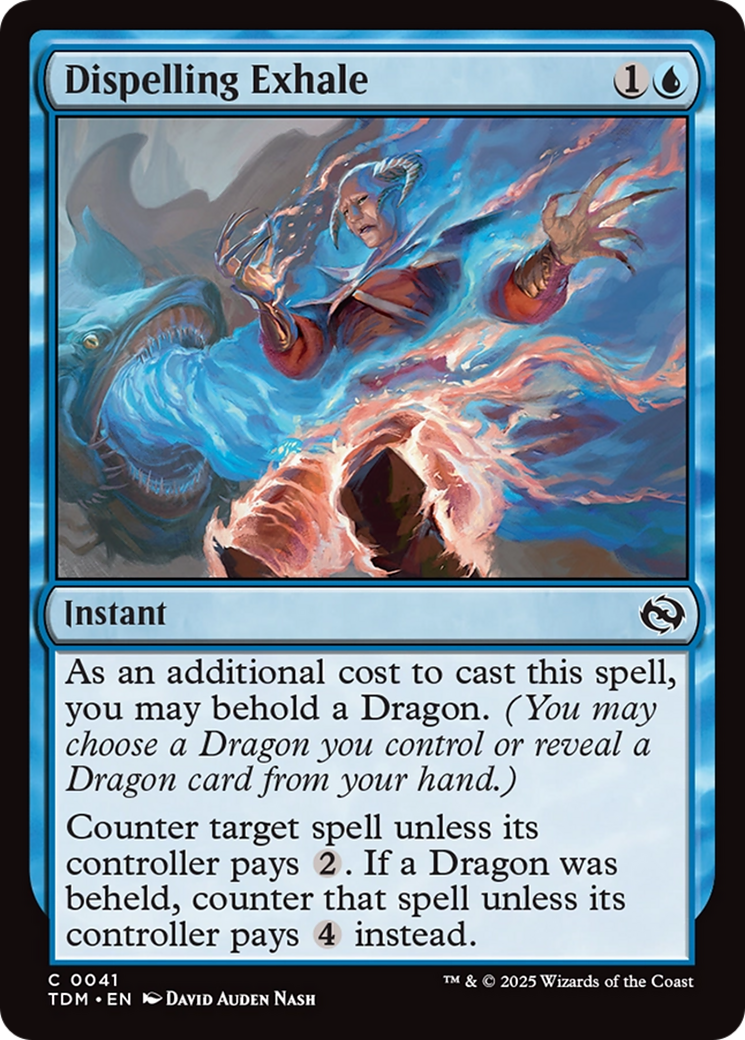 Dispelling Exhale [Tarkir: Dragonstorm] | Black Swamp Games
