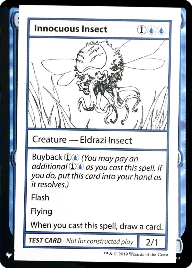 Innocuous Insect [Mystery Booster Playtest Cards] | Black Swamp Games