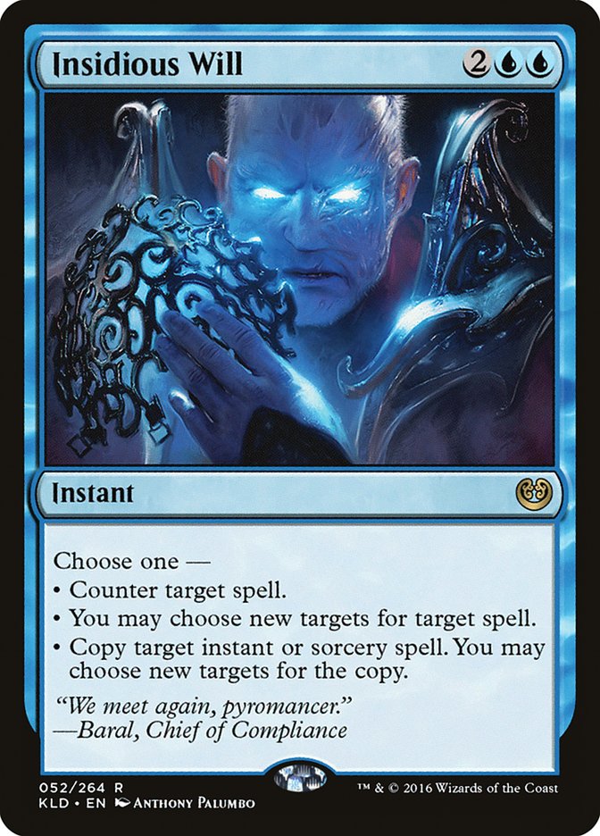 Insidious Will [Kaladesh] | Black Swamp Games