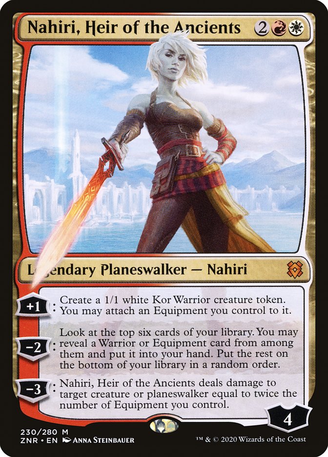 Nahiri, Heir of the Ancients [Zendikar Rising] | Black Swamp Games