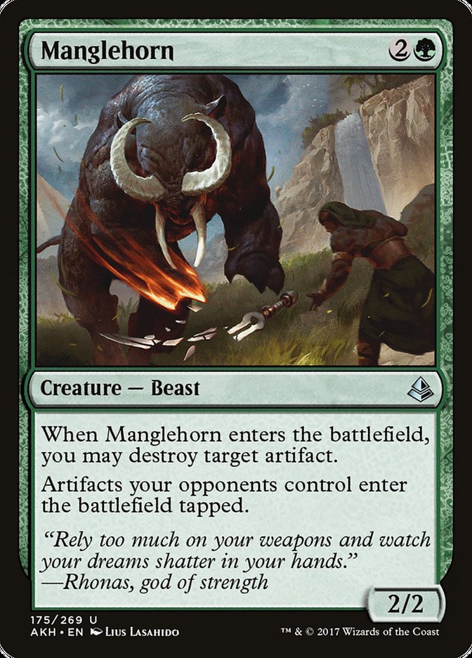 Manglehorn [Amonkhet] | Black Swamp Games