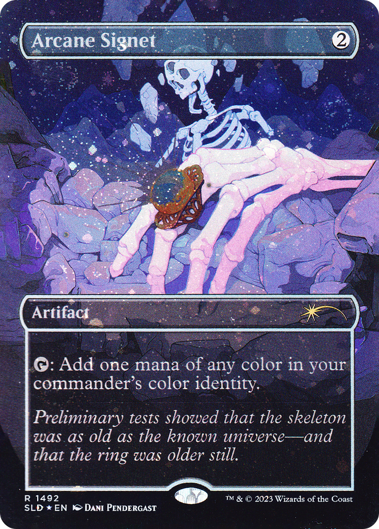 Arcane Signet (1492) (Galaxy Foil) [Secret Lair Drop Series] | Black Swamp Games